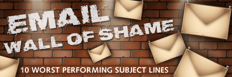 10 Worst Performing Email Subject Lines