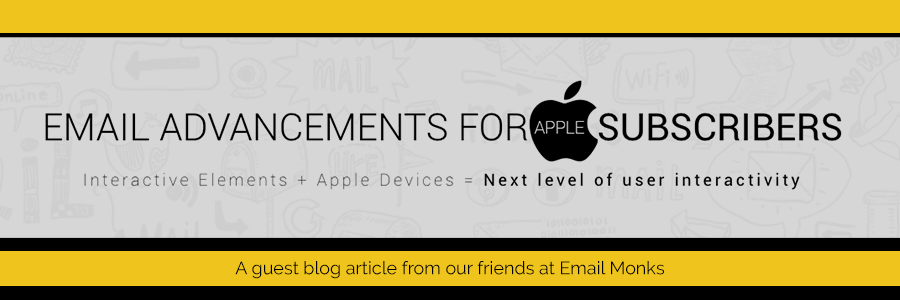 email advancements for apple email subscribers