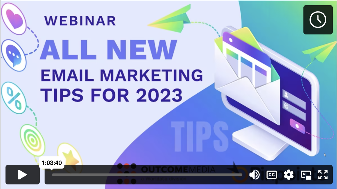 watch now - email marketing tips from Jay